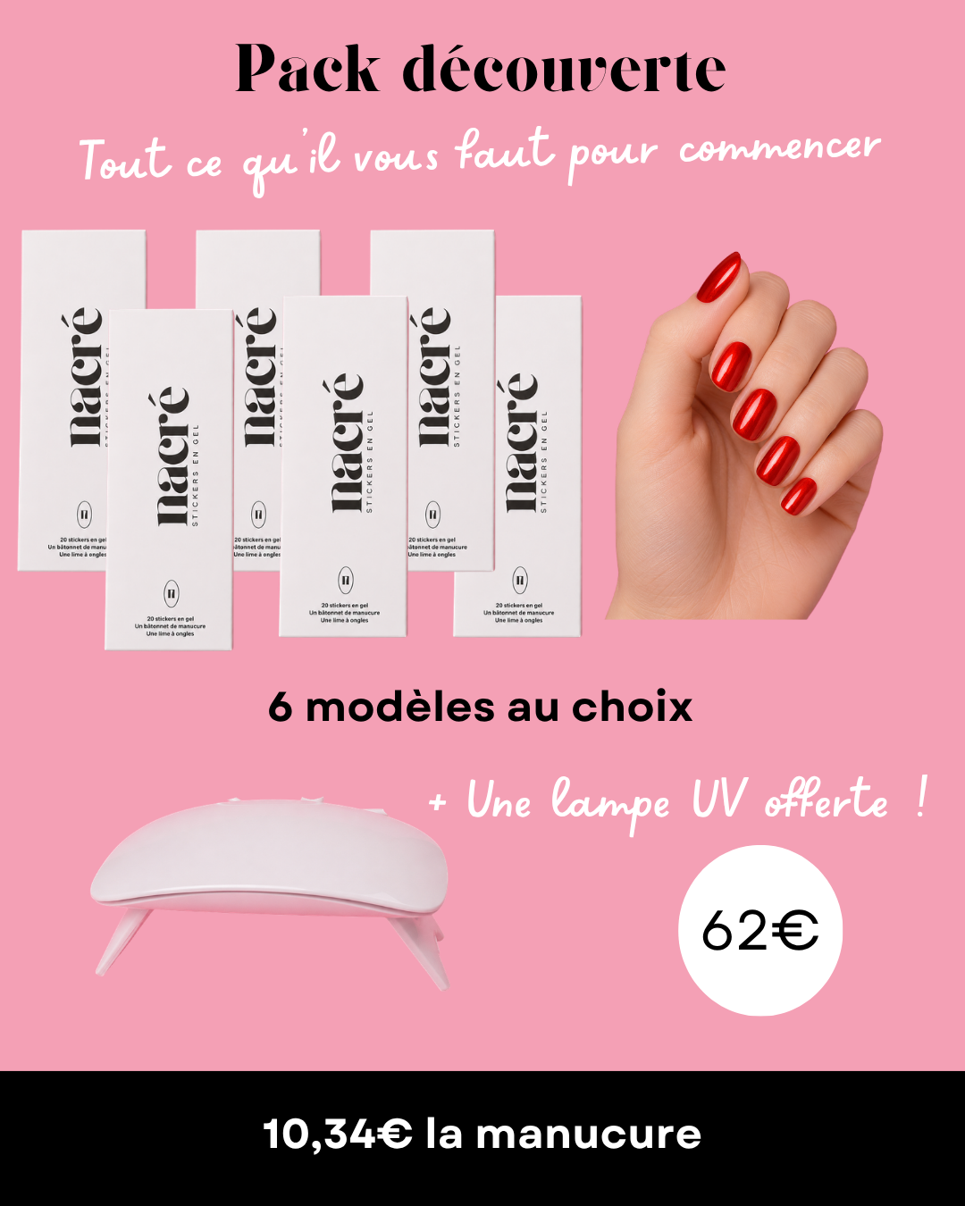 Pack découverte x6